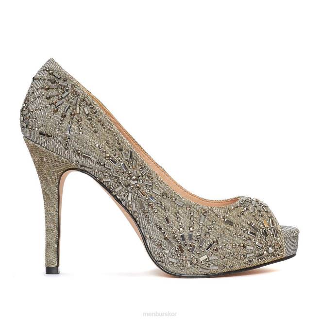 Menbur kvinnor grå solbiate högklackat 608J999