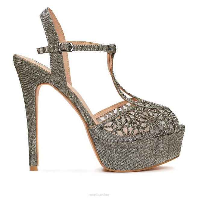 Menbur kvinnor grå tarano högklackat 608J914