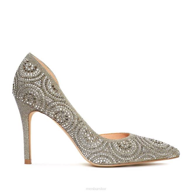 Menbur kvinnor grå tolleri högklackat 608J4290