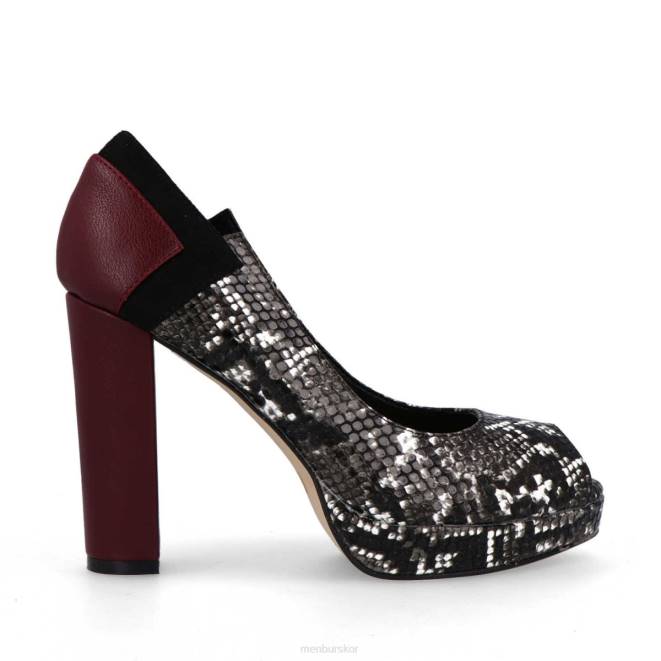 Menbur kvinnor grå tramonti högklackat 608J4333