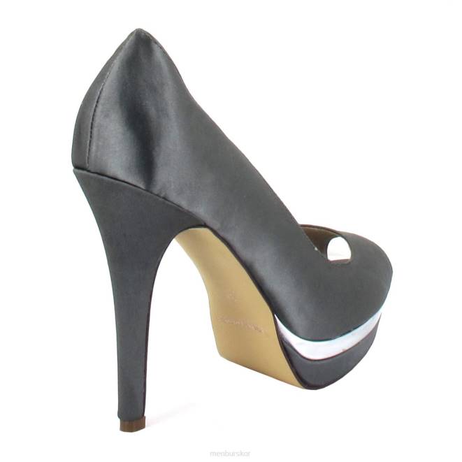 Menbur kvinnor grå väsen högklackat 608J4525
