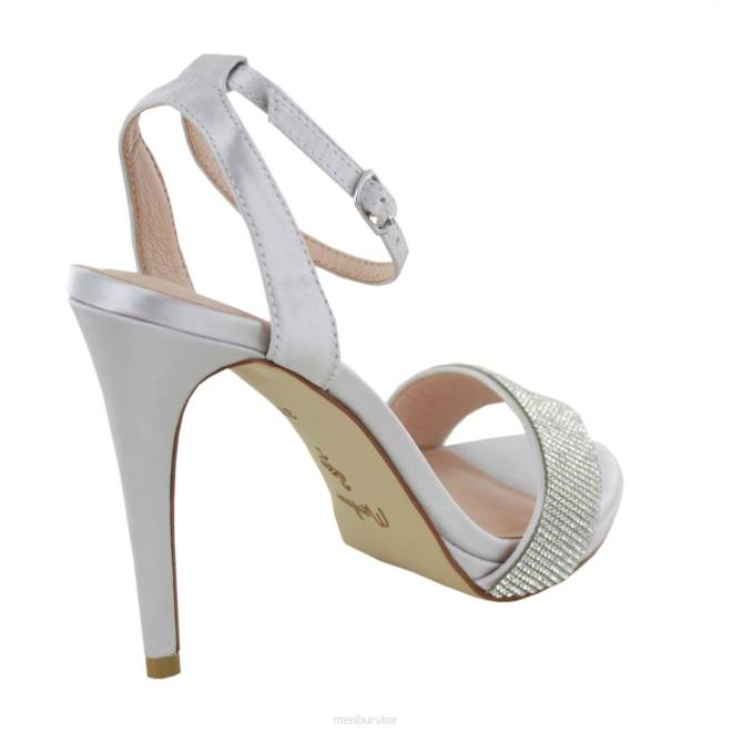 Menbur kvinnor grå valmoresca högklackat 608J4467