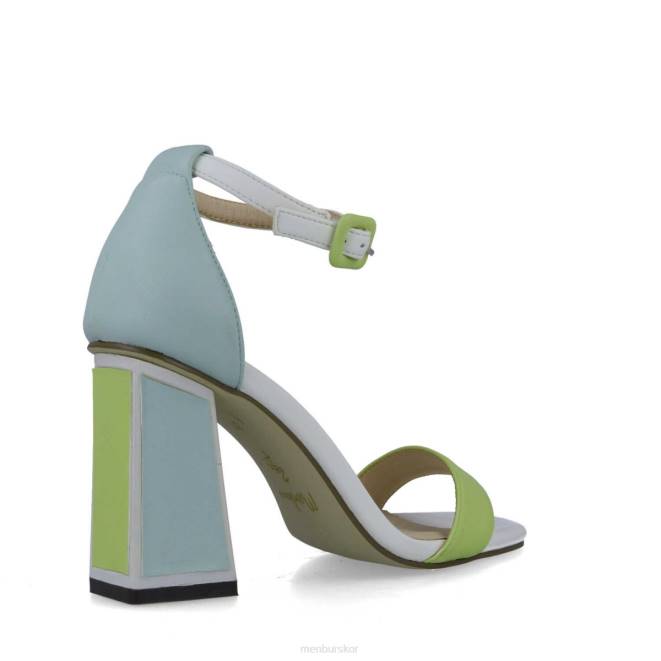 Menbur kvinnor gul agumes högklackat 608J827