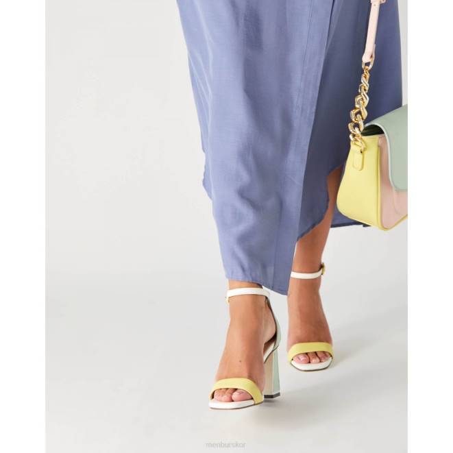 Menbur kvinnor gul agumes högklackat 608J827