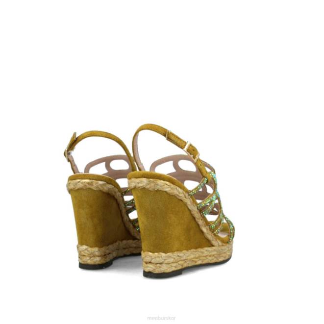 Menbur kvinnor gul airola högklackat 608J860