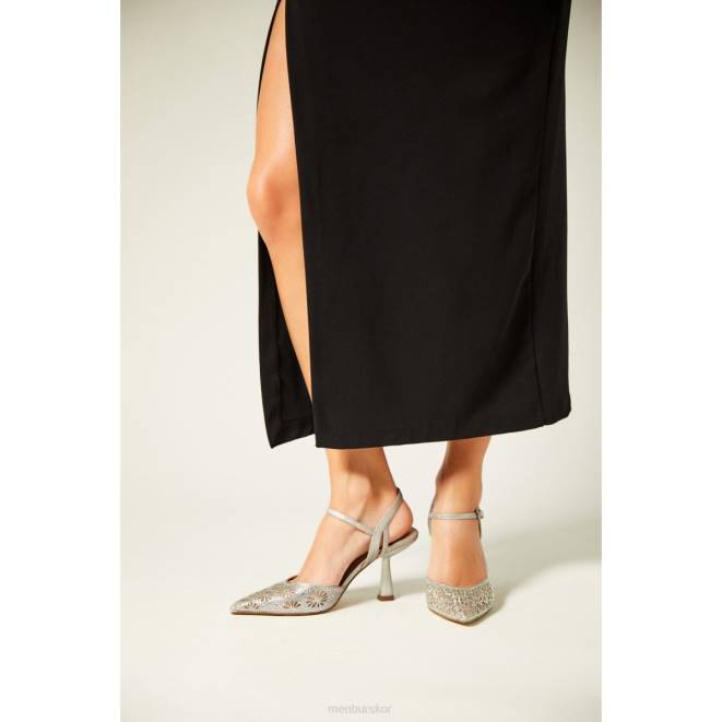 Menbur kvinnor gul canis minor högklackat 608J3756