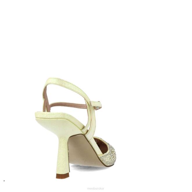 Menbur kvinnor gul canis minor högklackat 608J3756