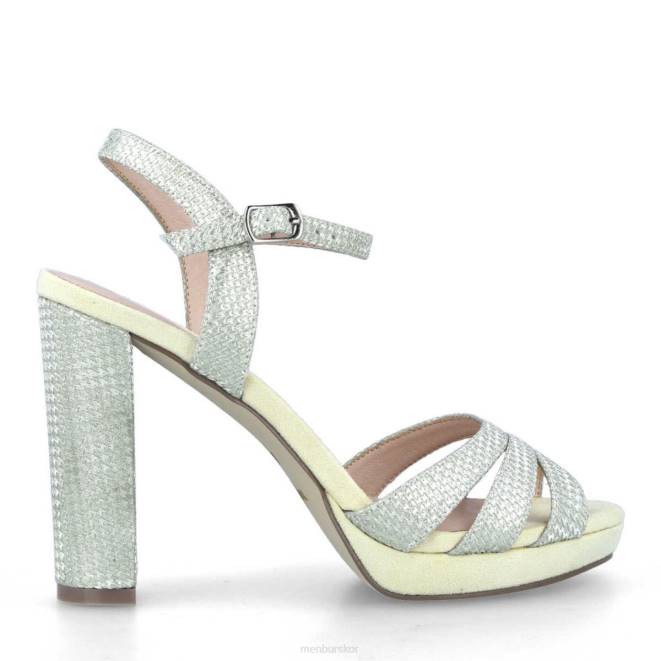 Menbur kvinnor gul piceno högklackat 608J1455