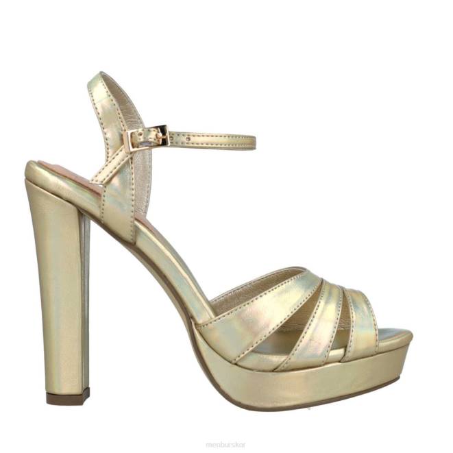 Menbur kvinnor guld abeona högklackat 608J1329