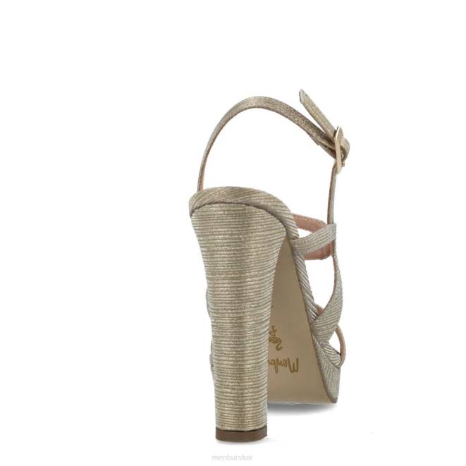 Menbur kvinnor guld albunea högklackat 608J1332