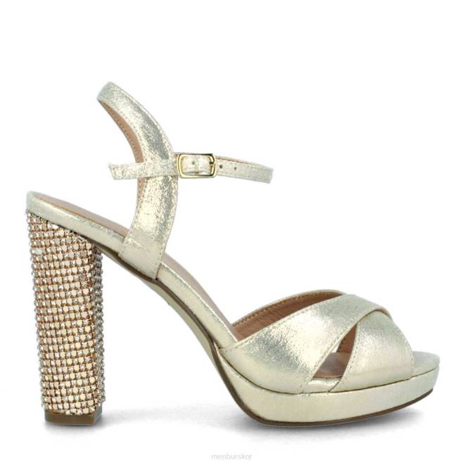 Menbur kvinnor guld anchiano högklackat 608J1289