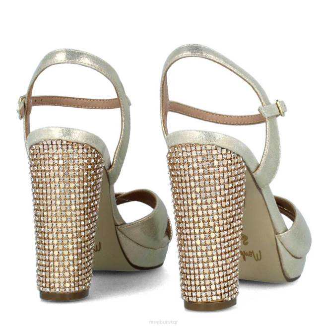 Menbur kvinnor guld anchiano högklackat 608J1289