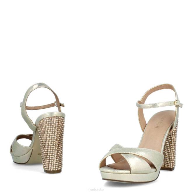 Menbur kvinnor guld anchiano högklackat 608J1289