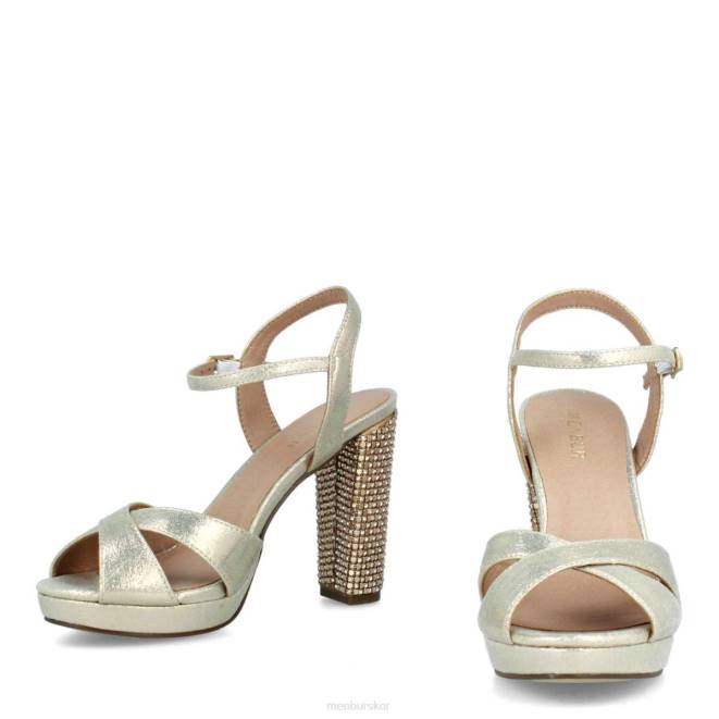 Menbur kvinnor guld anchiano högklackat 608J1289