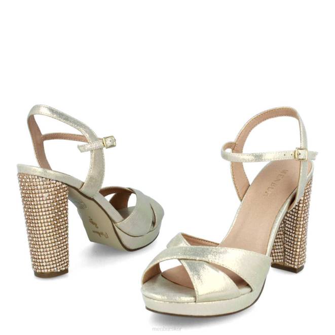 Menbur kvinnor guld anchiano högklackat 608J1289