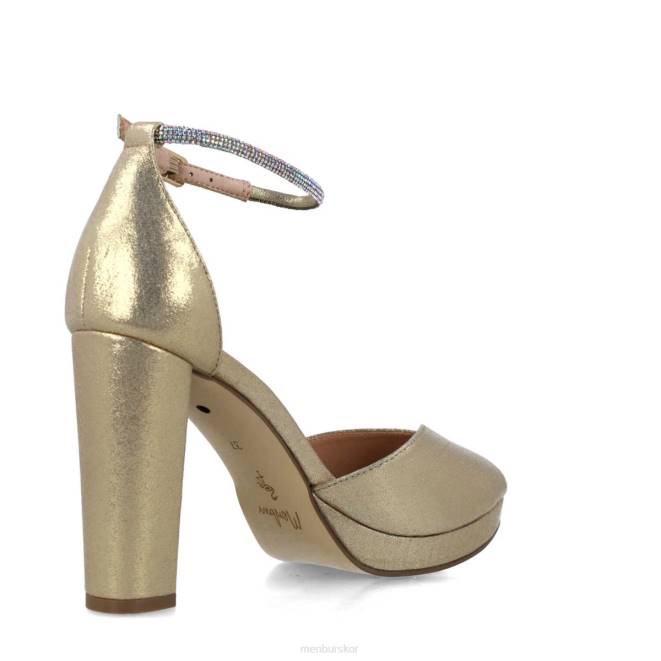 Menbur kvinnor guld angerona högklackat 608J1321