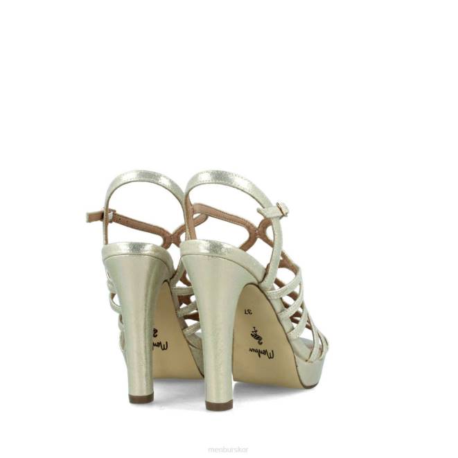 Menbur kvinnor guld angoli högklackat 608J4021