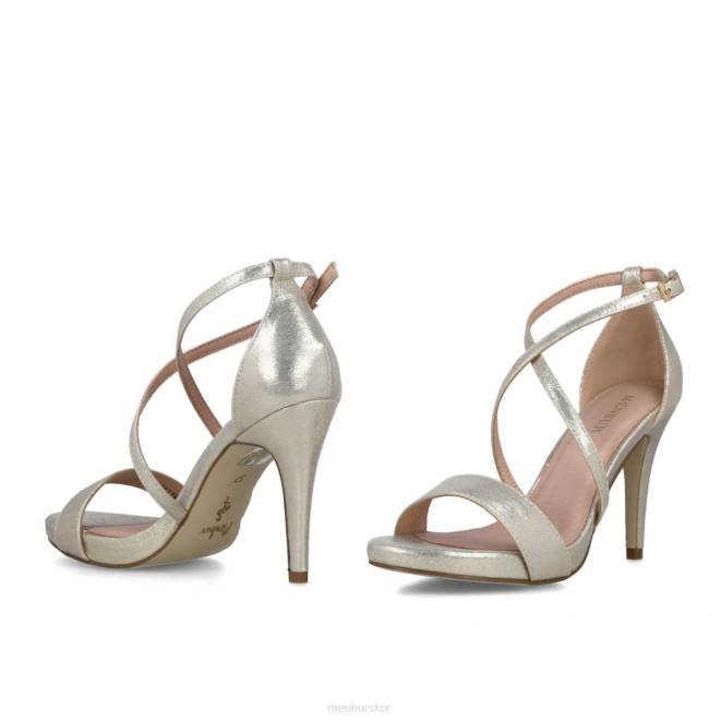 Menbur kvinnor guld antea högklackat 608J3967