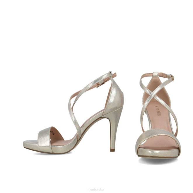 Menbur kvinnor guld antea högklackat 608J3967