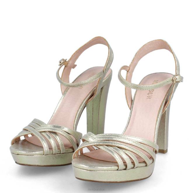 Menbur kvinnor guld anzio högklackat 608J4886