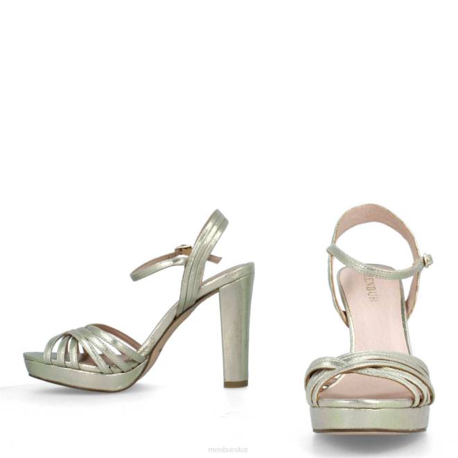 Menbur kvinnor guld anzio högklackat 608J4886