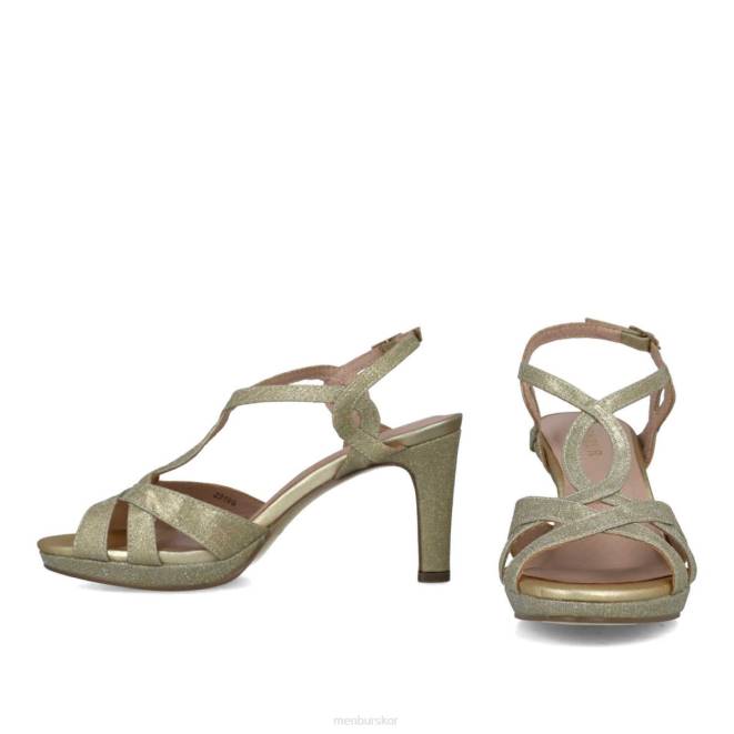 Menbur kvinnor guld apolonis högklackat 608J1265