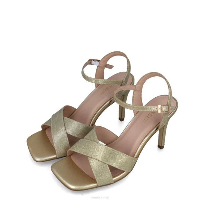 Menbur kvinnor guld apolonis högklackat 608J4861