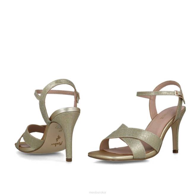Menbur kvinnor guld apolonis högklackat 608J4861
