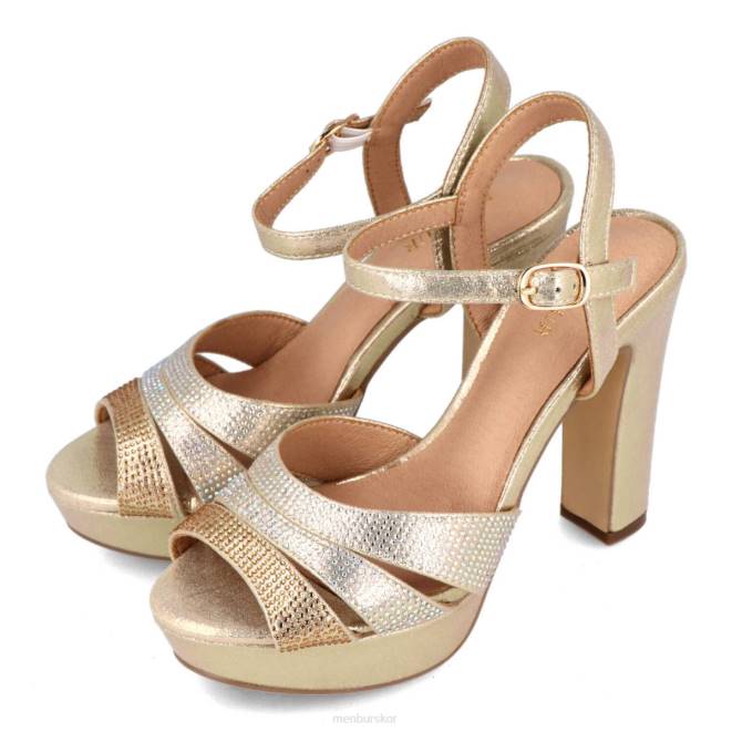 Menbur kvinnor guld arielli högklackat 608J1243