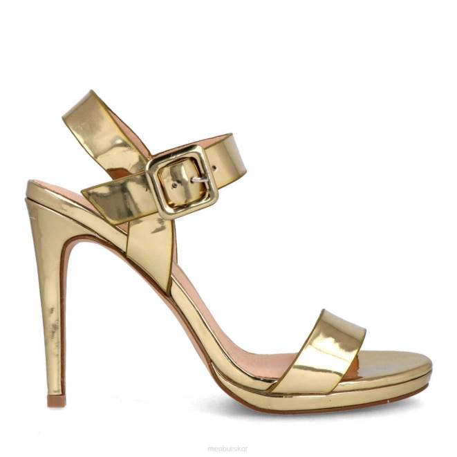 Menbur kvinnor guld armeno högklackat 608J977