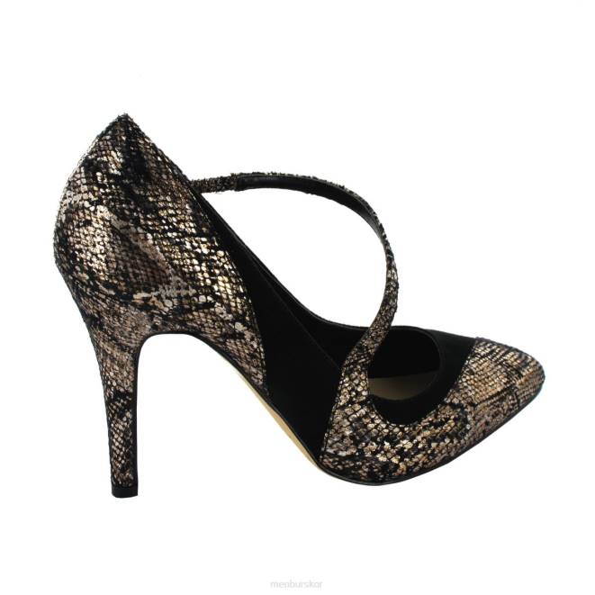 Menbur kvinnor guld arrecife högklackat 608J1184