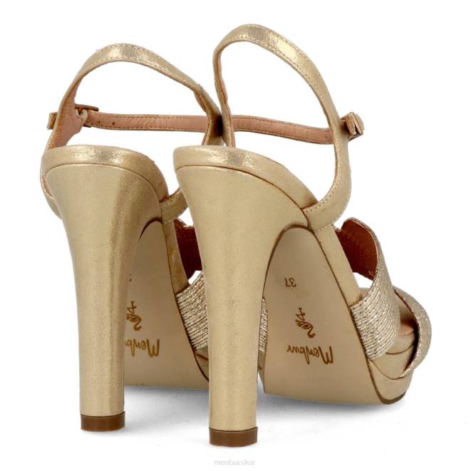 Menbur kvinnor guld arsiero högklackat 608J1244