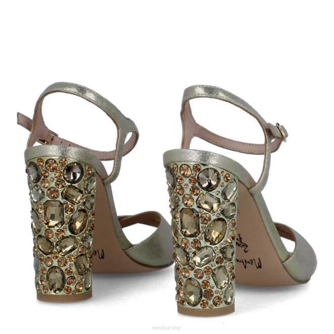 Menbur kvinnor guld ascrea högklackat 608J939