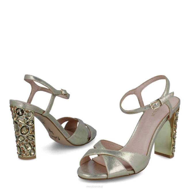 Menbur kvinnor guld ascrea högklackat 608J939