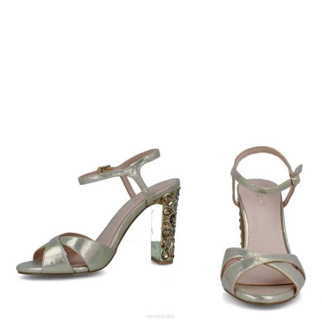 Menbur kvinnor guld ascrea högklackat 608J939