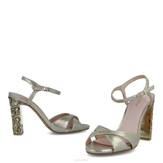 Menbur kvinnor guld ascrea högklackat 608J939