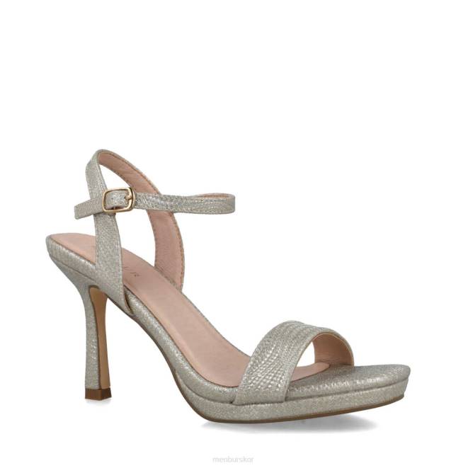 Menbur kvinnor guld averna högklackat 608J1317