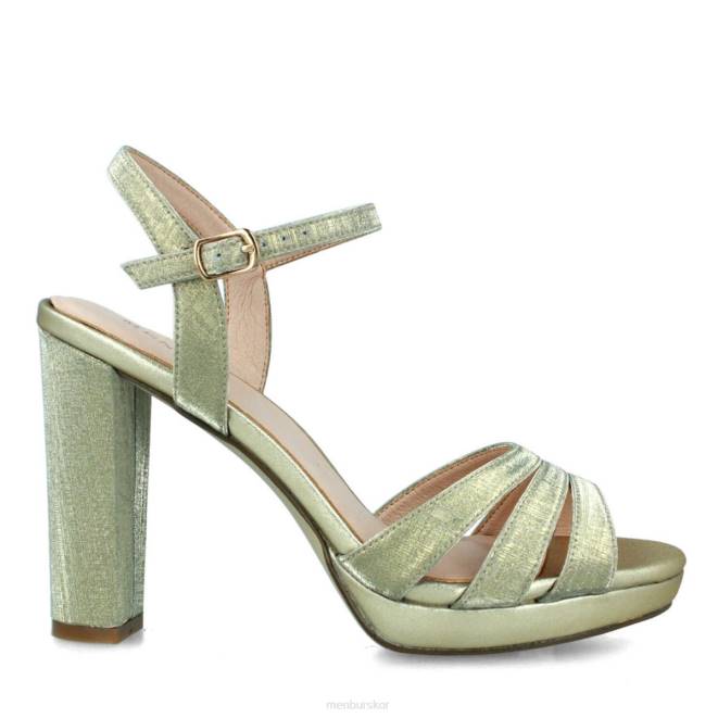 Menbur kvinnor guld ayana högklackat 608J1499