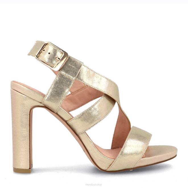 Menbur kvinnor guld bardi högklackat 608J1328