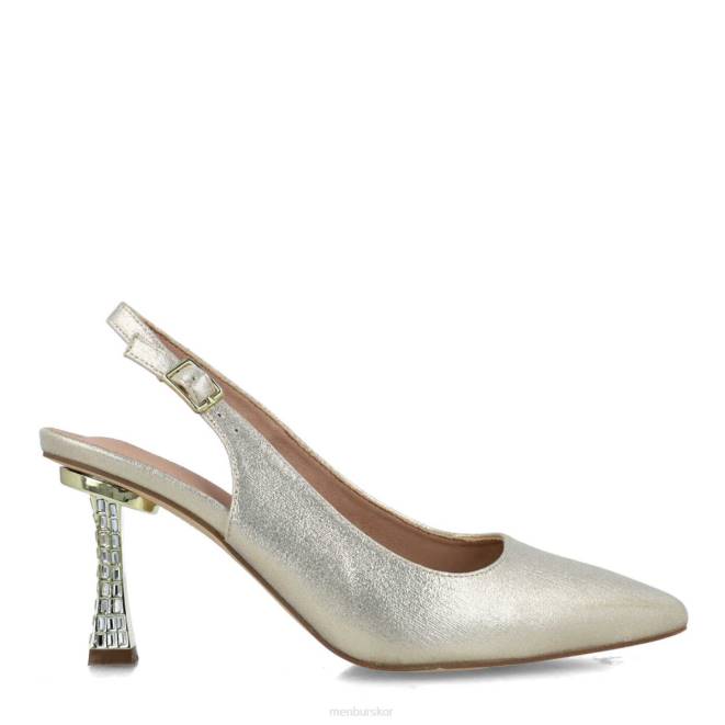 Menbur kvinnor guld berilio högklackat 608J3834