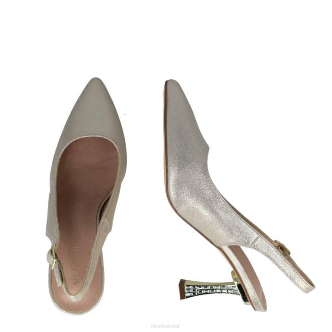 Menbur kvinnor guld berilio högklackat 608J3834