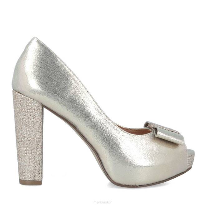 Menbur kvinnor guld bianca högklackat 608J4112