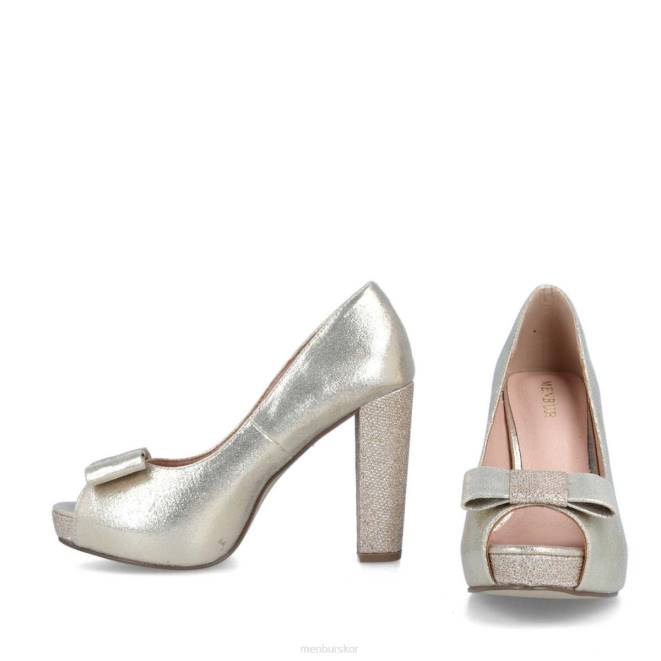 Menbur kvinnor guld bianca högklackat 608J4112