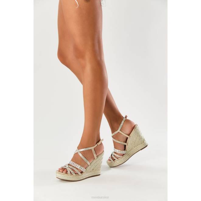 Menbur kvinnor guld bienno högklackat 608J5028