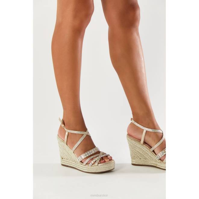 Menbur kvinnor guld bienno högklackat 608J5028