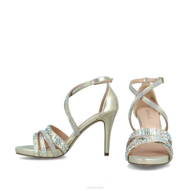 Menbur kvinnor guld bitetto högklackat 608J861