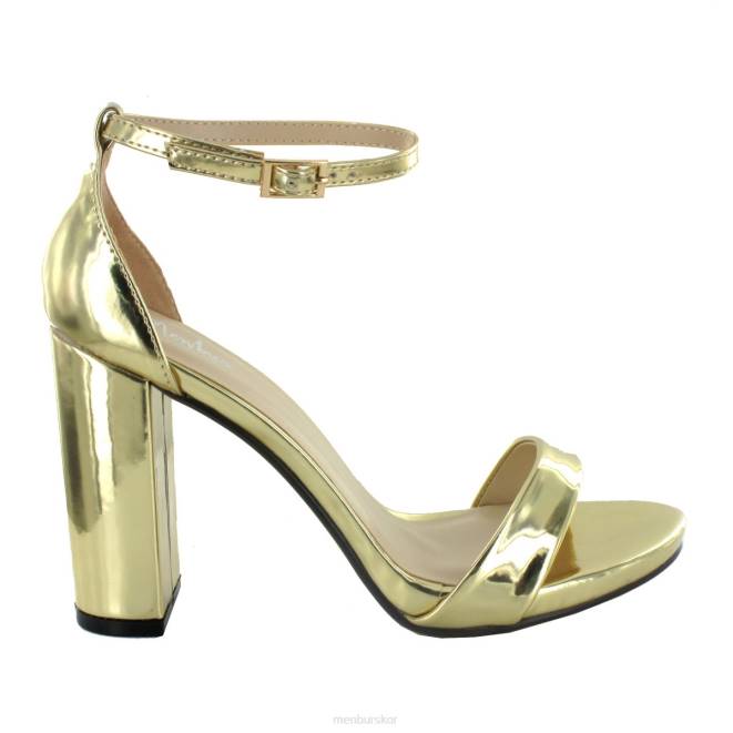 Menbur kvinnor guld bologna högklackat 608J4985