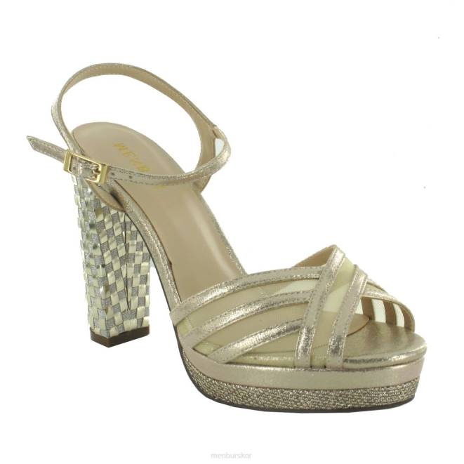 Menbur kvinnor guld borsoi högklackat 608J4501