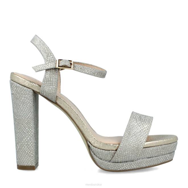 Menbur kvinnor guld calantha högklackat 608J1500