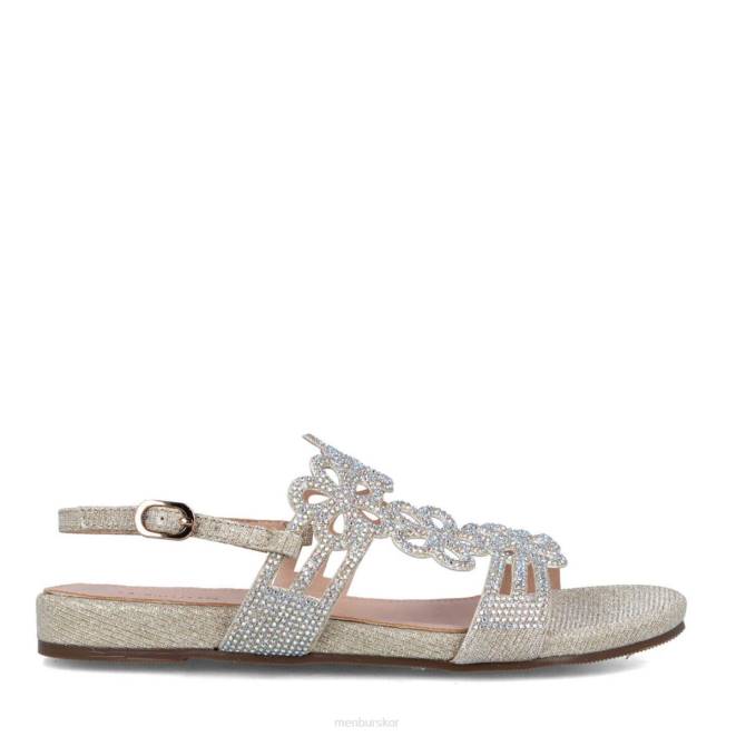 Menbur kvinnor guld calusco högklackat 608J1542